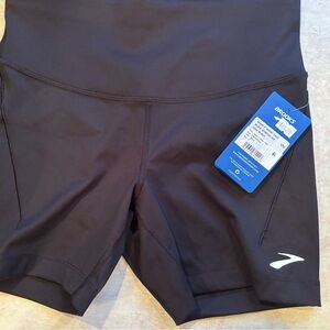 Brooks Spark 5" Black Short Tight